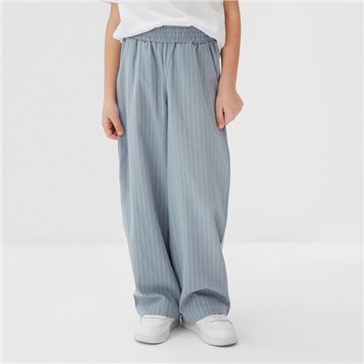 Брюки для девочки KAFTAN «Полоска», размер 30 (98-104 см), голубые