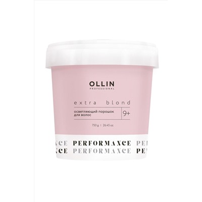 Ollin Осветляющий порошок для волос / Extra Blond Performance 9+, 750 г KRISTALLER, 1110711