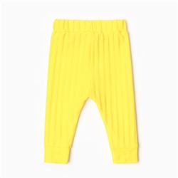 Штанишки детские, рост 68 см, жёлтые