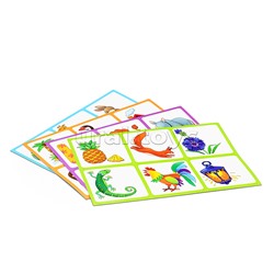 Пластиковое лото для малышей (нов) 4+ Весёлая азбука. Подбираем буквы, учимся читать. Куликова Е.Н.