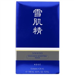 Sekkisei, Essence Mask, 6 Sheets, 4.8 fl oz (144 ml)