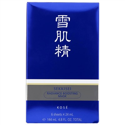Sekkisei, Essence Mask, 6 Sheets, 4.8 fl oz (144 ml)