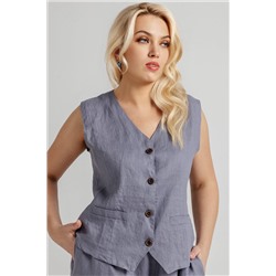 Жилет женский  Р91030/01/Джинсовый