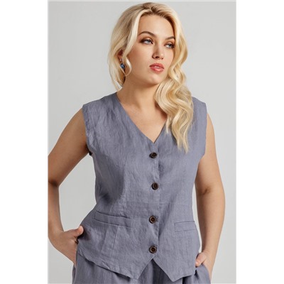 Жилет женский  Р91030/01/Джинсовый