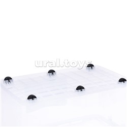 Контейнер 7 (50 л), прозрачный/черный