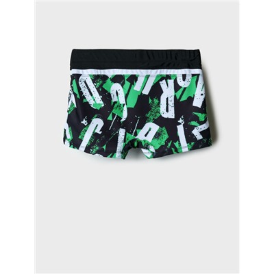 Плавки-шорты трикотажные для мальчиков, средней длины