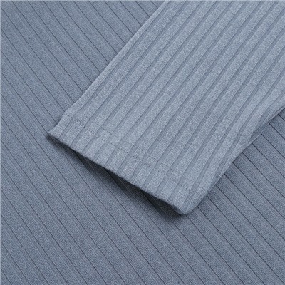 Костюм женский (лонгслив, брюки) MINAKU: Casual Collection, серо-голубой, размер 42