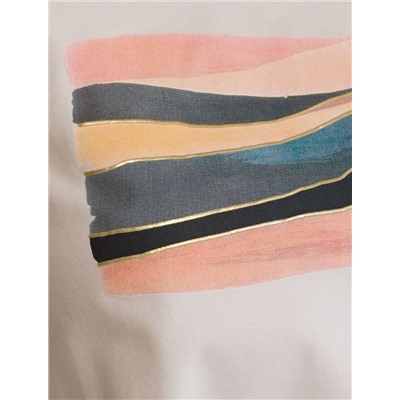 Футболка из премиального хлопка с авторским принтом