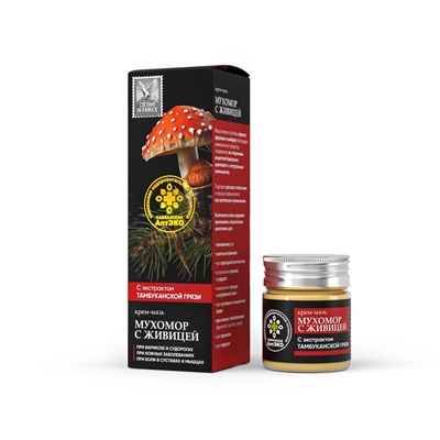 Крем-мазь Мухомор с живицей  40 мл.