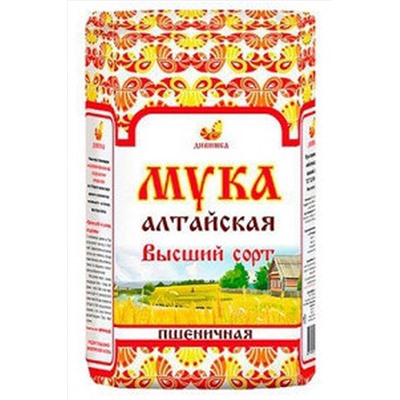 Мука пшеничная хлебопекарная Алтайская 1сорт 2кг ЭКОПРОДУКТЫ, 1187266