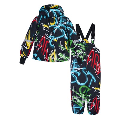 Комплект текстильный с полиуретановым покрытием для мальчиков: куртка, полукомбинезон