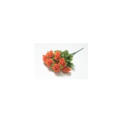 Искусственные цветы, Ветка в букете роза 9 голов (1010237) микс