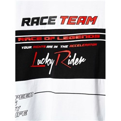 Комплект трикотажный для мальчиков: фуфайка (футболка), шорты