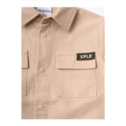 Комплект текстильный для мальчиков: рубашка, шорты PLAYTODAY, 1240287