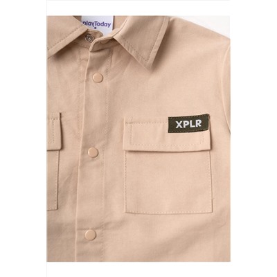 Комплект текстильный для мальчиков: рубашка, шорты PLAYTODAY, 1240287