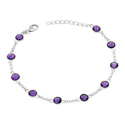 Браслет, аметист, Фикус