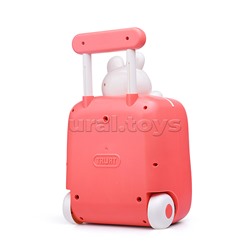Копилка "Чемодан" с зайчиком, в коробке