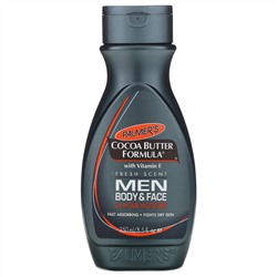 Palmer's, Формула с какао маслом, витамином Е, Для лица и тела, Для мужчин, 8,5 ж. унц.(250 мл)
