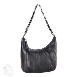 Сумка женская кожаная 8559 black Polina&Eiterou