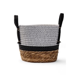 Набор кашпо «Инга», 3 шт., 20.5×25 – 25.5×28 – 27×33 см, серо-бежевое