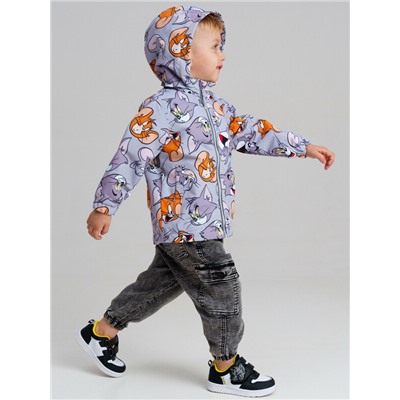 Куртка детская текстильная с полиуретановым покрытием для мальчиков (ветровка)