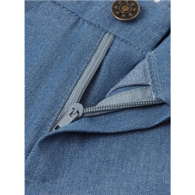 Джинсы для девочки MINAKU: Jeans collection, голубые, рост 116 см