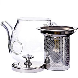 26201 Заварочный чайник стекло 600мл+сито MB (х36)