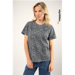 Женская футболка из хлопка Happyfox