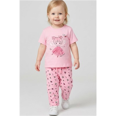 Джемпер детский трикотажный для девочек (футболка) PLAYTODAY, 1240046