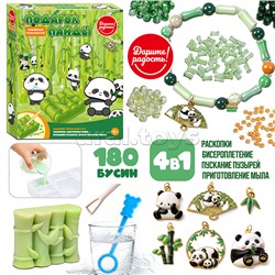 Творческая мастерская "Подарок панды" в коробке