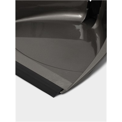 Щётка для пола с совком и кромкой Svip «Классика», пластик, 8×24×88 см, серый