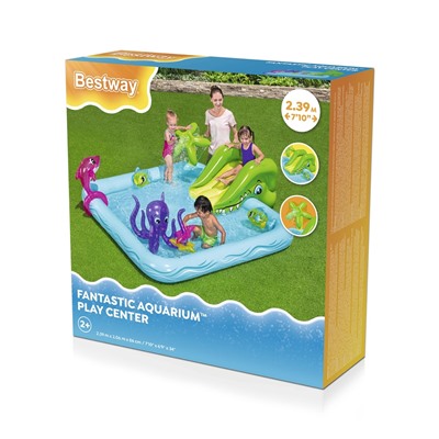 Игровой центр Bestway «Аквариум», 239×206×86 см, от 2 лет, 53052