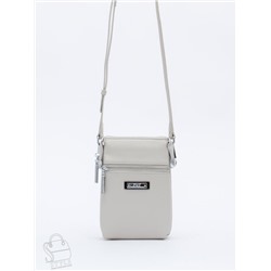 Сумка женская кожаная 0782CH l.gray Polina&Eiterou  в Новосибирске