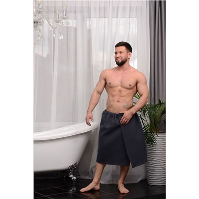 Полотенце для бани и сауны вафельное на липучке НАТАЛИ, 885010