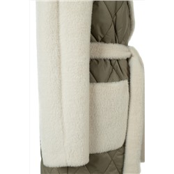 01-12090 Пальто женское демисезонное (пояс)