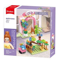 Конструктор "Цветочный магазин" (111 дет.)