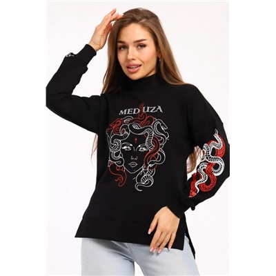 Толстовка женская 88527 (Черный)