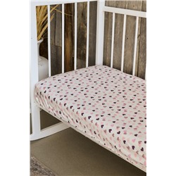 Простынь на резинке детская 120*60 для новорожденных