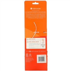 Full Circle, Crumb Runner, Counter Sweep and Squeegee, White, 1 Runner