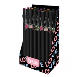 Карандаш черногр. ЛЮБОВЬ подвеска КЧ-ЛБ-HB SchoolФормат