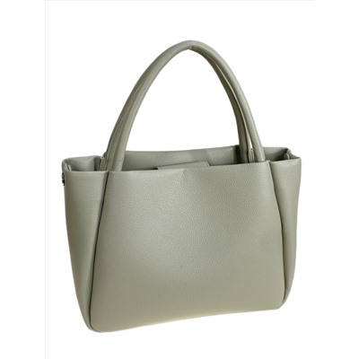 Женская сумка из искусственной кожи, цвет оливковый