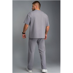 Мужской костюм оверсайз из футера двухнитки Happyfox