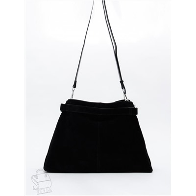 Сумка женская кожаная 6149Q black Polina&Eiterou в Новосибирске