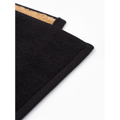 Полотенце махровое Этель «Иван», 50×90 см, 100% хлопок, 420 г/м², чёрное