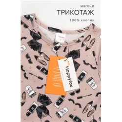 Хлопковое платье для девочки Happyfox