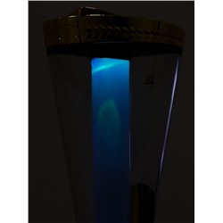 Башня пивная Empire, колба 3 л, ёмкость для льда, подсветка, пластик, золотистая