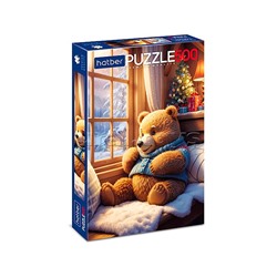 Пазлы 500 "Premium" "Уютный мишка"