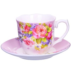 25960 Коф сервиз 12пр (чашка 80мл+блюдце) LR (х12)