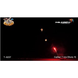 Римские свечи T-6237 Терминатор / STERMINATOR (0,3" х 15)