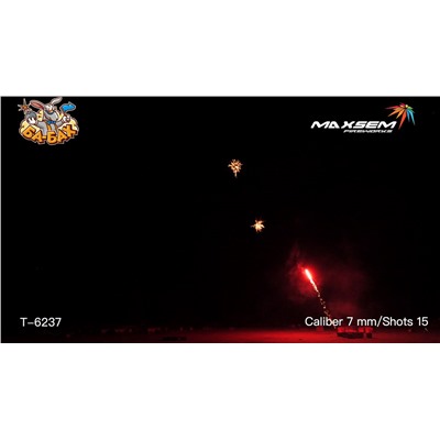 Римские свечи T-6237 Терминатор / STERMINATOR (0,3" х 15)